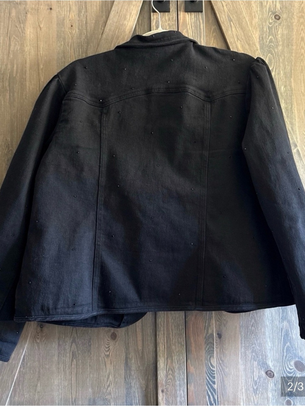 Black Women's Jacket - Picture 2 of 2